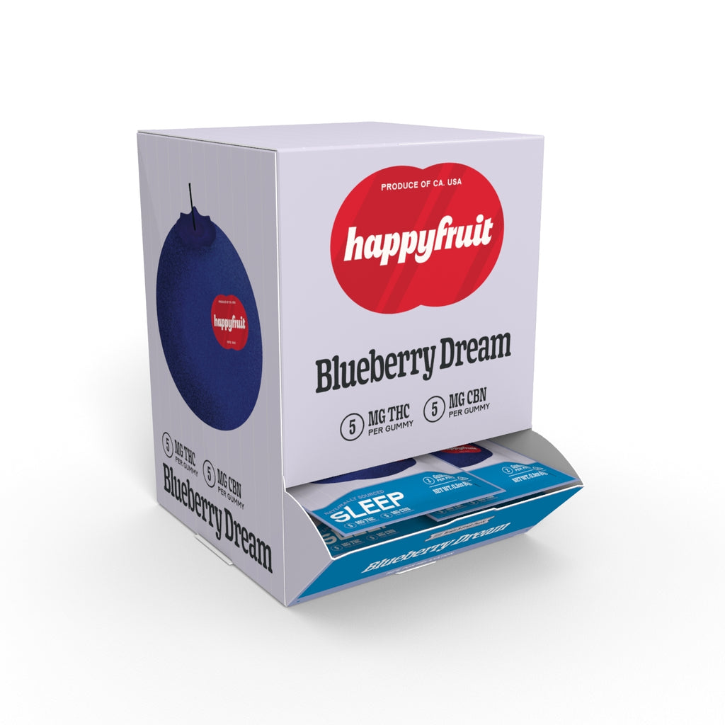 Happy Fruit, Blueberry Dream Gummies 2ct