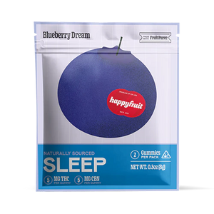 Happy Fruit, Blueberry Dream Gummies 2ct