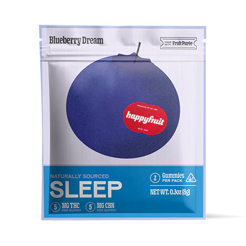 Happy Fruit, Blueberry Dream Gummies 2ct