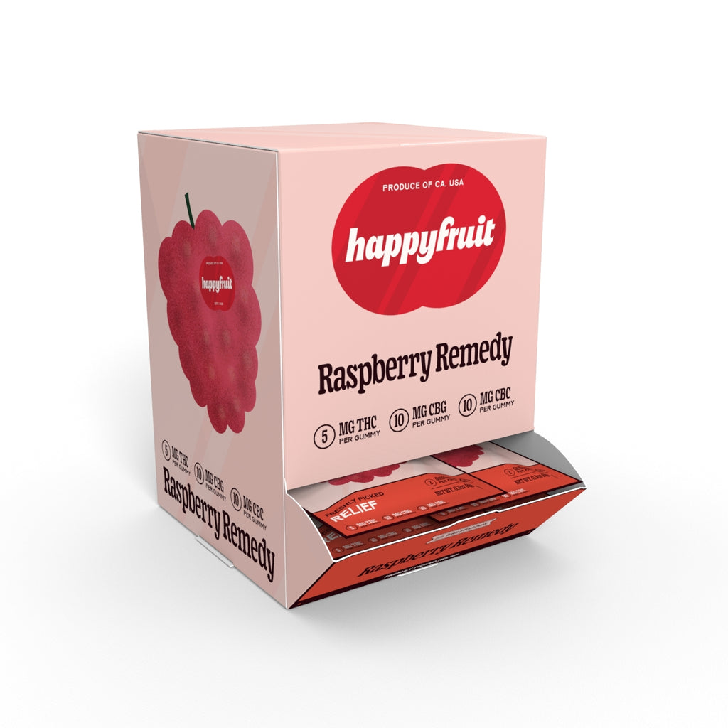 Happy Fruit, Raspberry Remedy Gummies 2ct