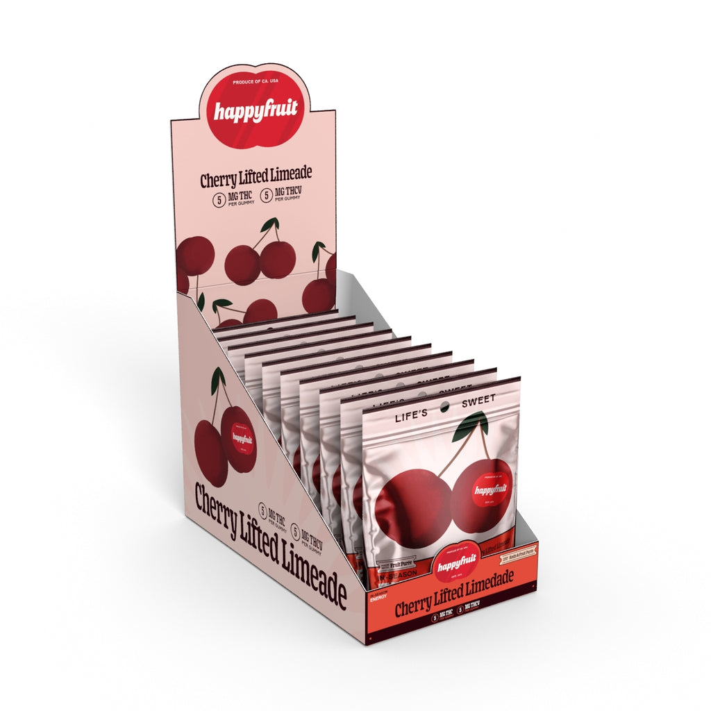 Happy Fruit, Cherry Lifted Limeade Gummies 30ct