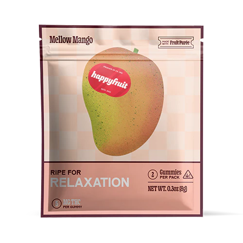 Happy Fruit, Mellow Mango Gummies 2ct