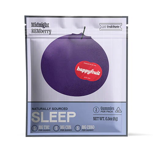 Happy Fruit, Midnight REMberry Gummies 2ct