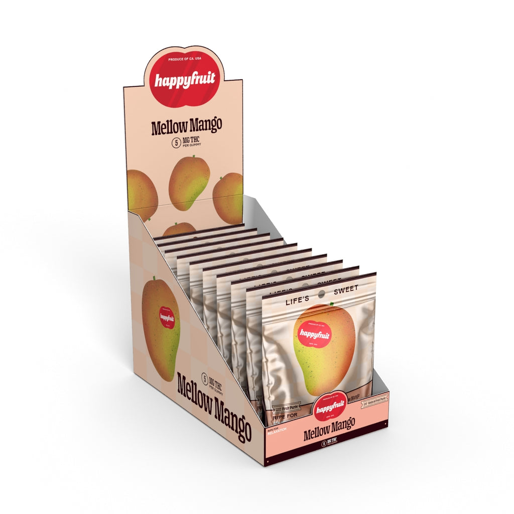 Happy Fruit, Mellow Mango Gummies 30ct