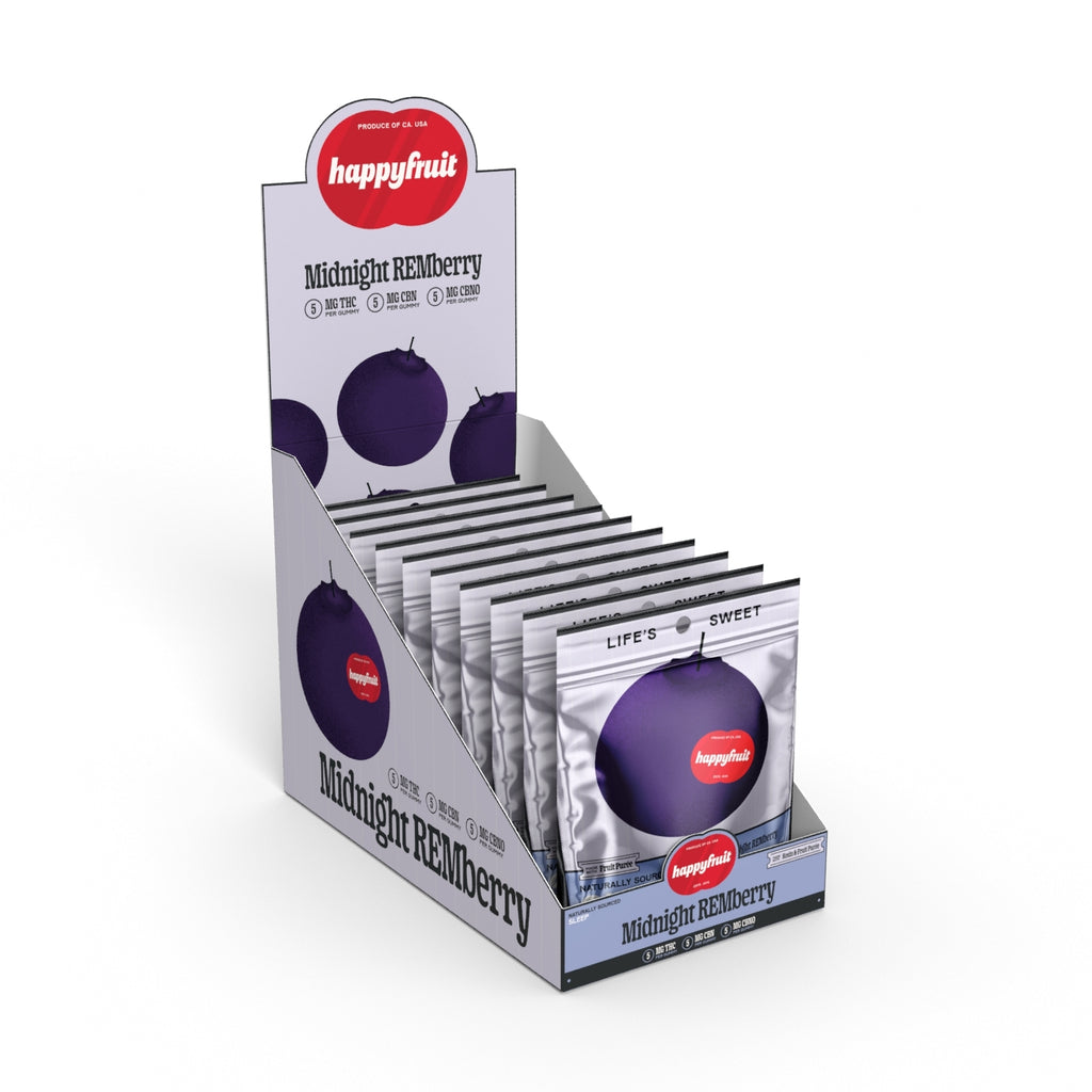 Happy Fruit, Midnight REMberry Gummies 30ct