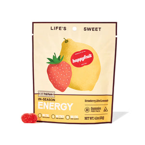 Happy Fruit, Strawberry Lifted Lemonade Gummies 2ct