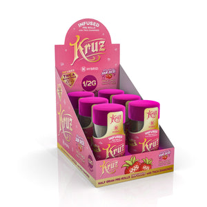 Kruz, THC Liquid Diamond Pre Rolls Strawberry OG 5CT
