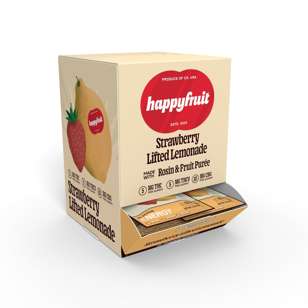 Happy Fruit, Strawberry Lifted Lemonade Gummies 2ct