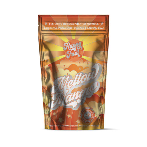 Happy Fruit Gummies, Mellow Mango, BOX