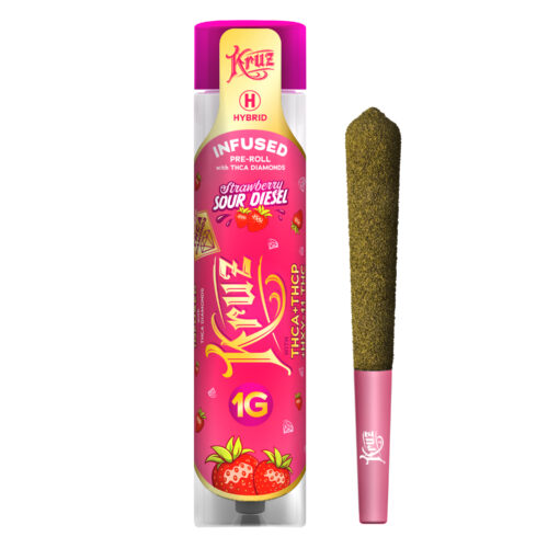 KRUZ SOUR STRAWBERRY DIESEL 1CT, BOX