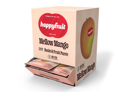 Happy Fruit 2ct Mellow Mango Gummies Display Box